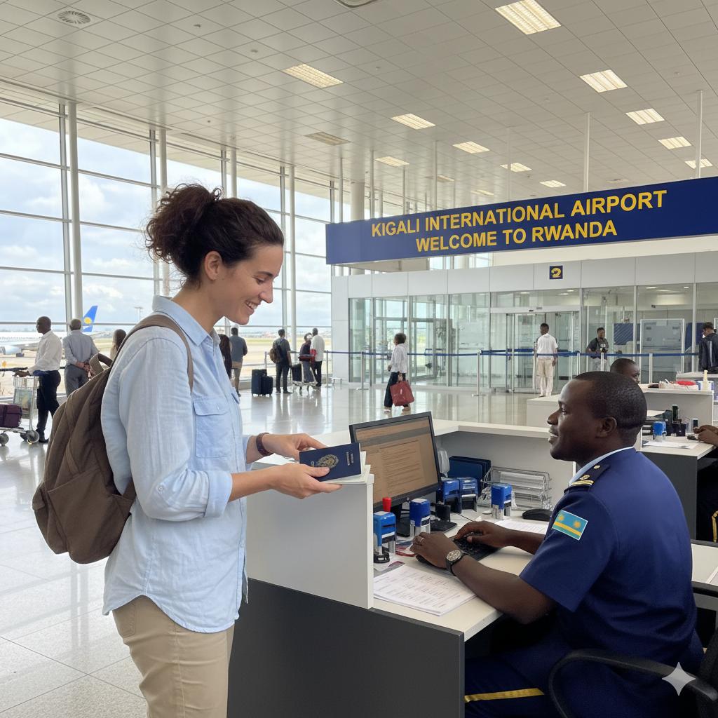 Lesson 2:  At the Airport (English-Kinyarwanda)